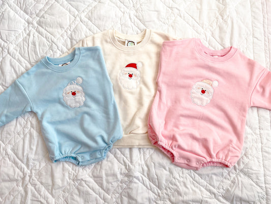 Christmas Applique Santa Sweatshirt