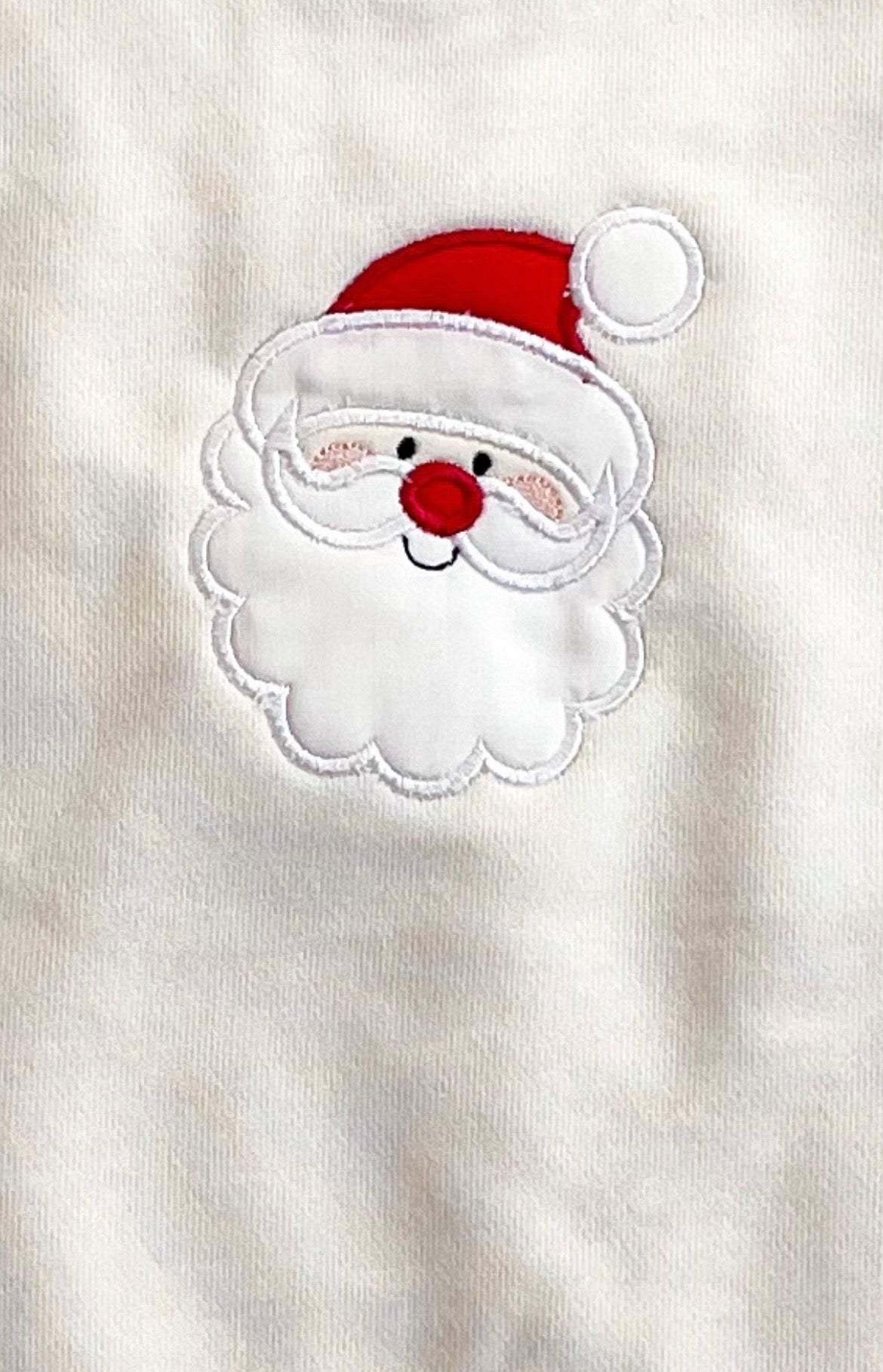 Christmas Applique Santa Sweatshirt