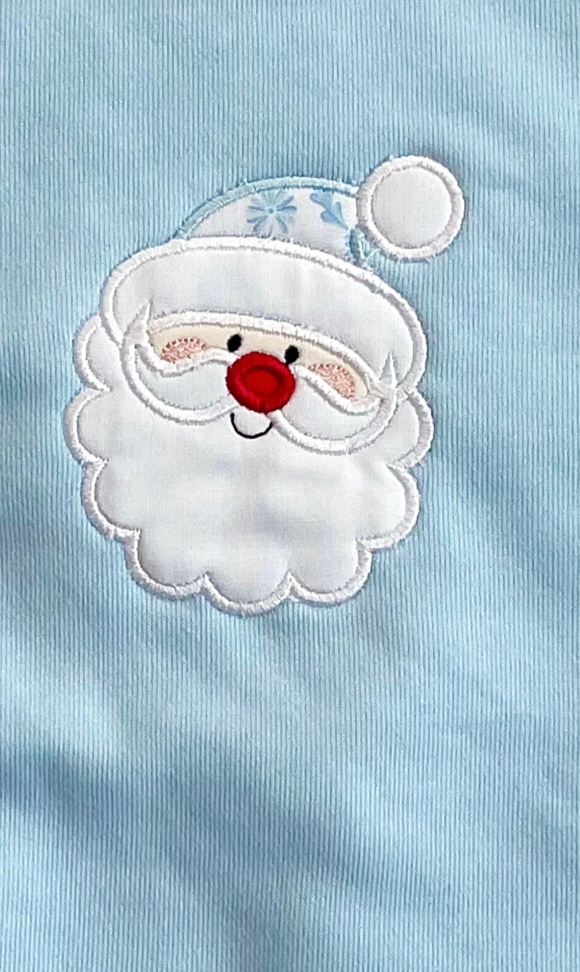 Christmas Applique Santa Sweatshirt